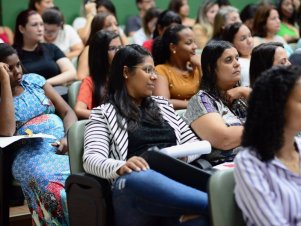 Professoras da rede de ensino público e privado participam do encerramento do Curso de Extensão Práticas de Alfabetização e Letramento da UFLA 